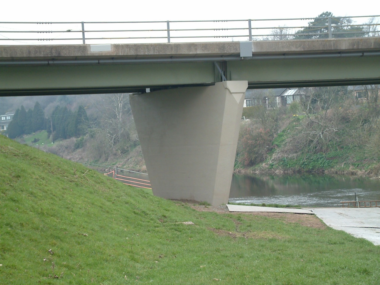 Whiteadder Bridge whiteadder PierFinished2007